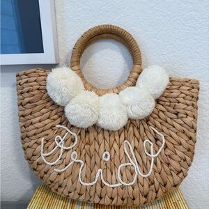 Handcrafted Bride Bag